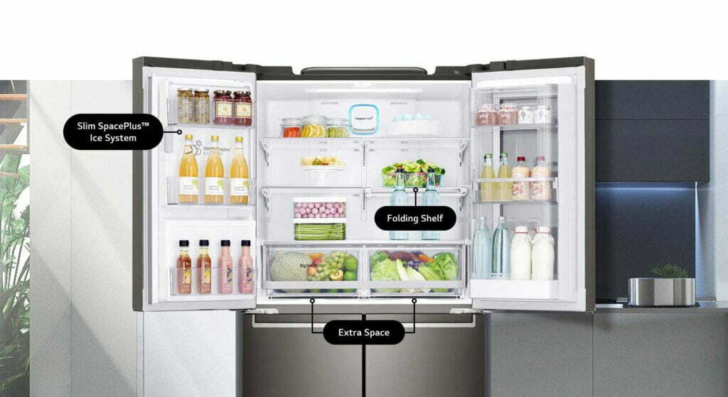 مشخصات LG refrigerator freezer GRX-334DPB