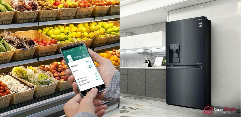 خرید LG refrigerator freezer GR-X29FTQKL