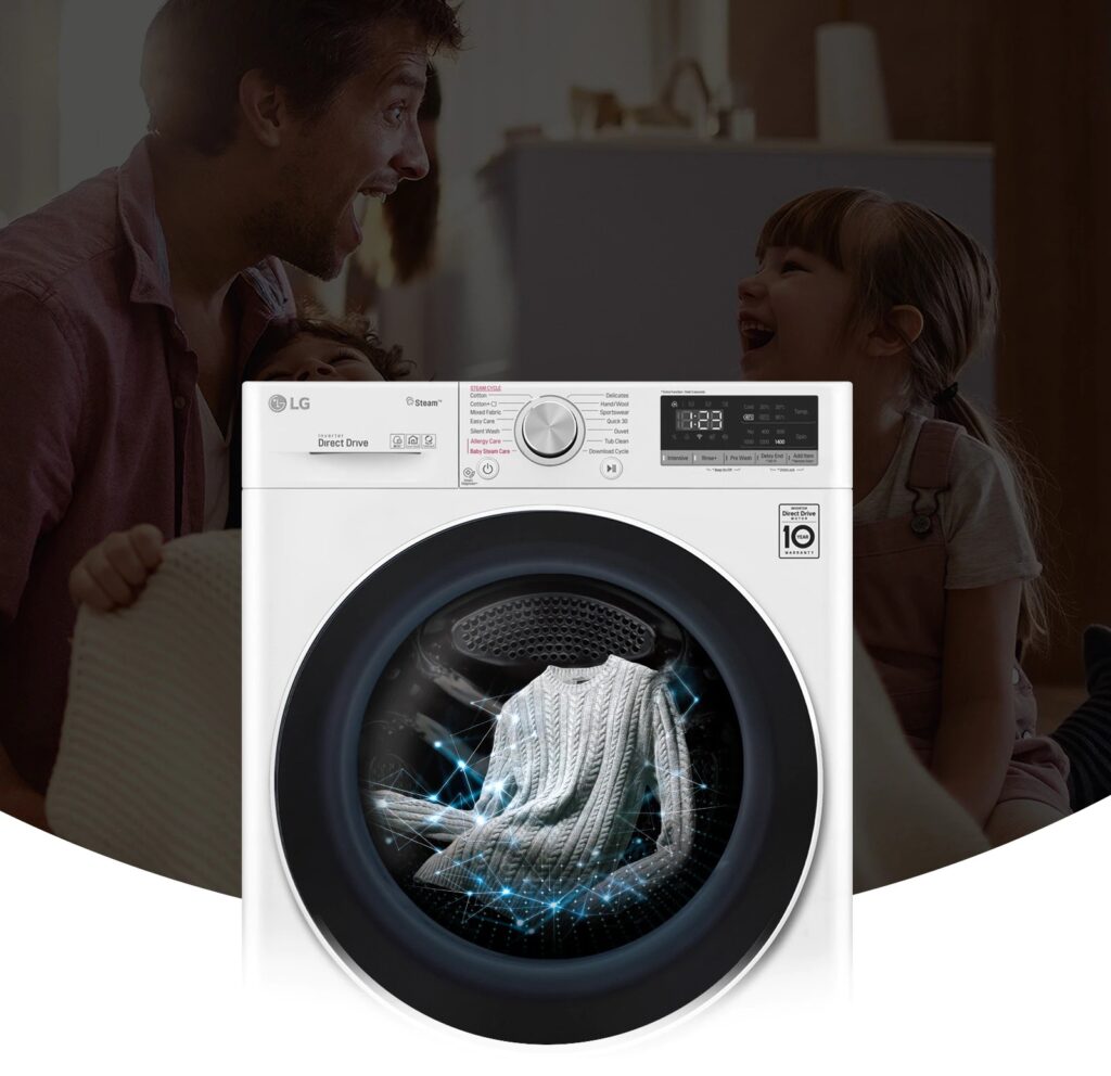 قیمت LG washing machine F4V5VYP0W