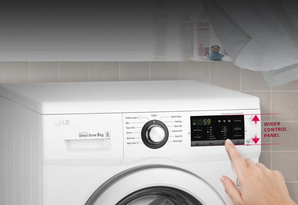 قیمت LG washing machine FH2J3QDNP0
