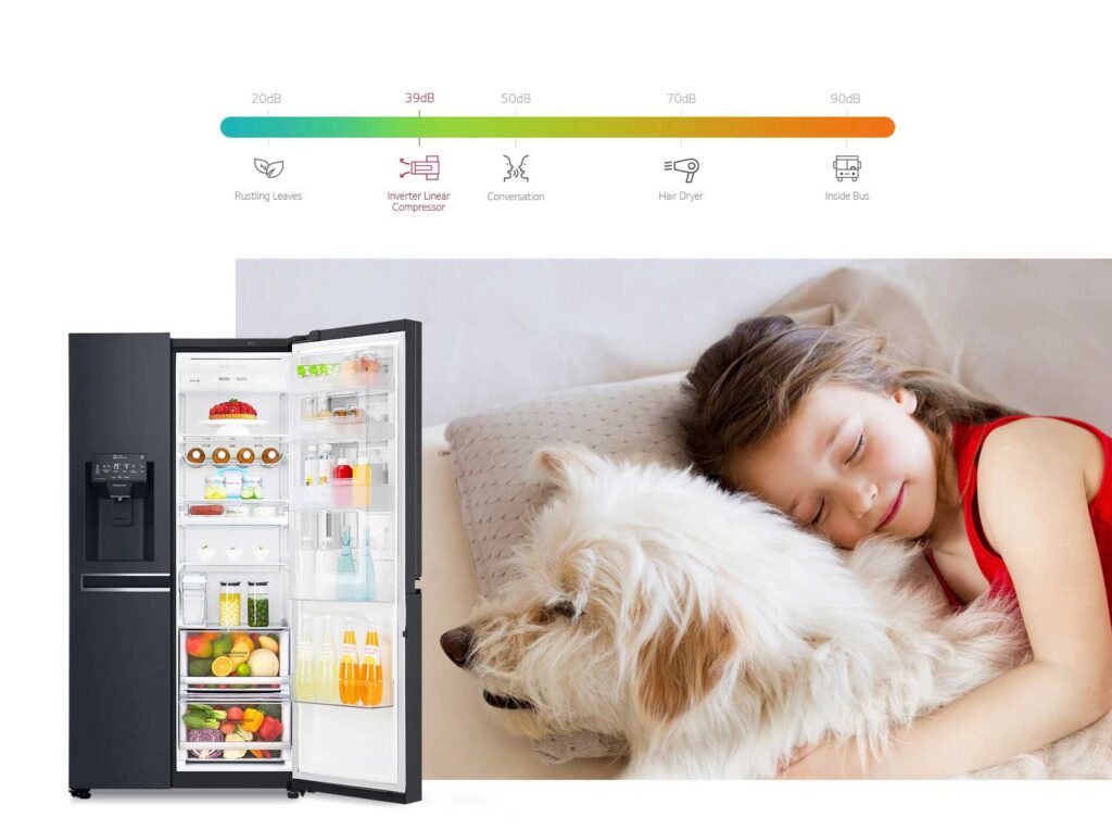 LG refrigerator freezer GR-X257CSAV
