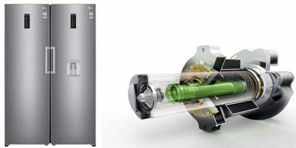 خرید Twin LG refrigerators and freezers GC-B414ELFM - GC-F411ELDM