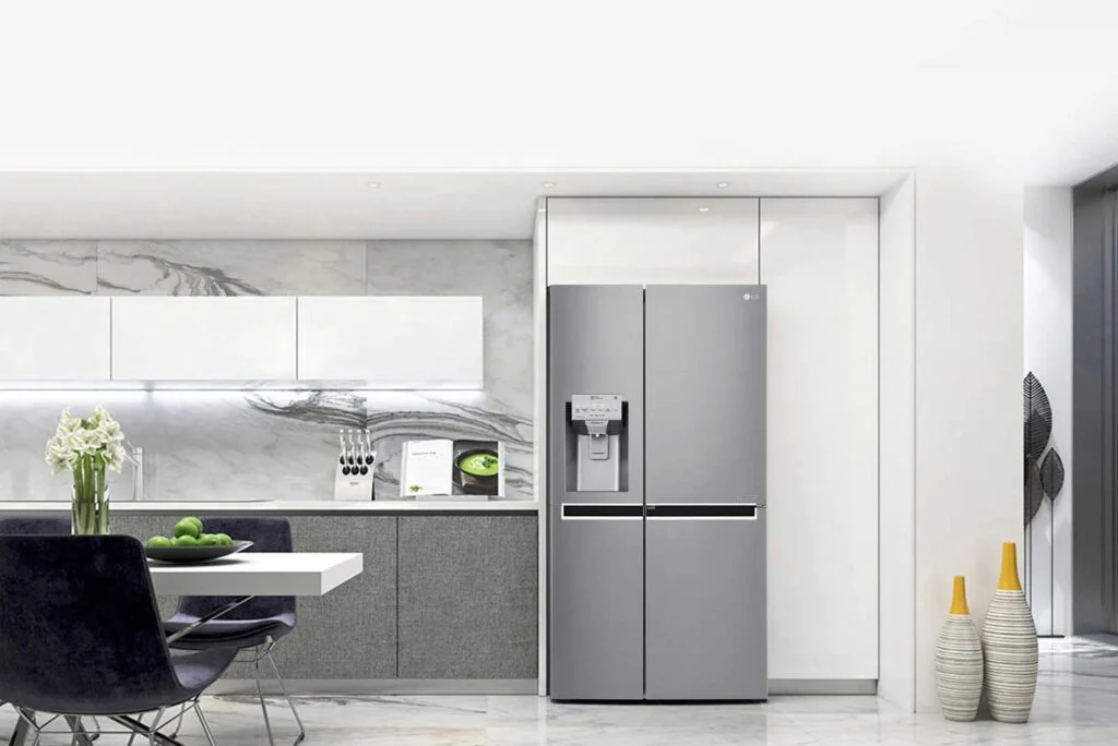 قیمت LG refrigerator freezer GR-J35FTKHL