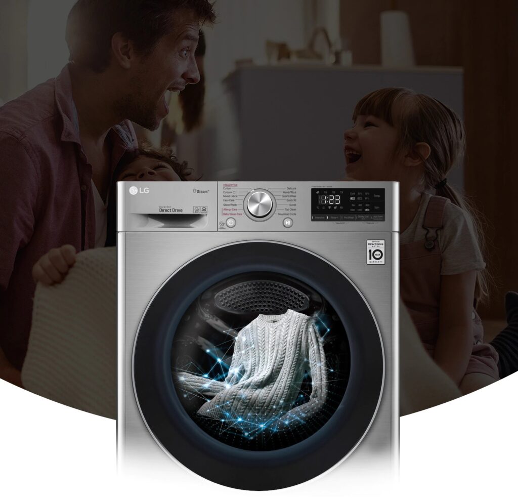 قیمت LG washing machine F4V5VYP2T