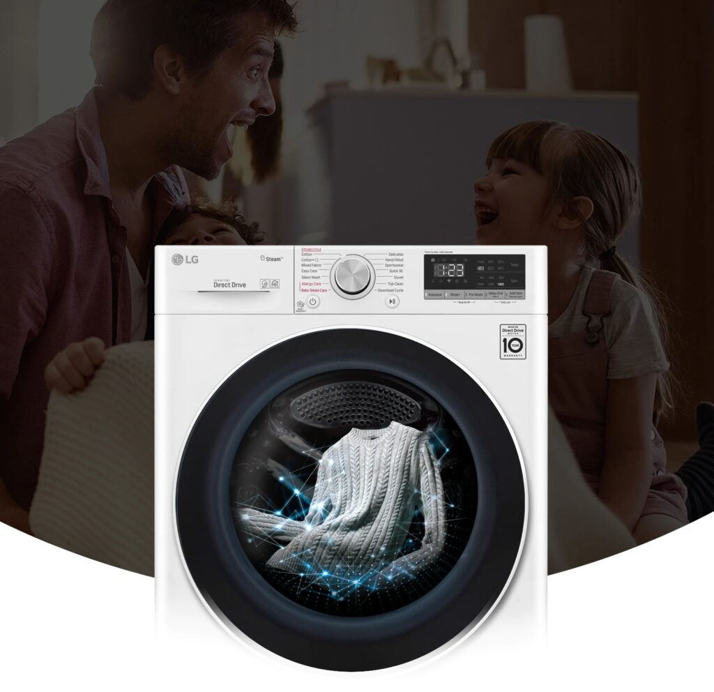 قیمت LG washing machine F4V308WNW