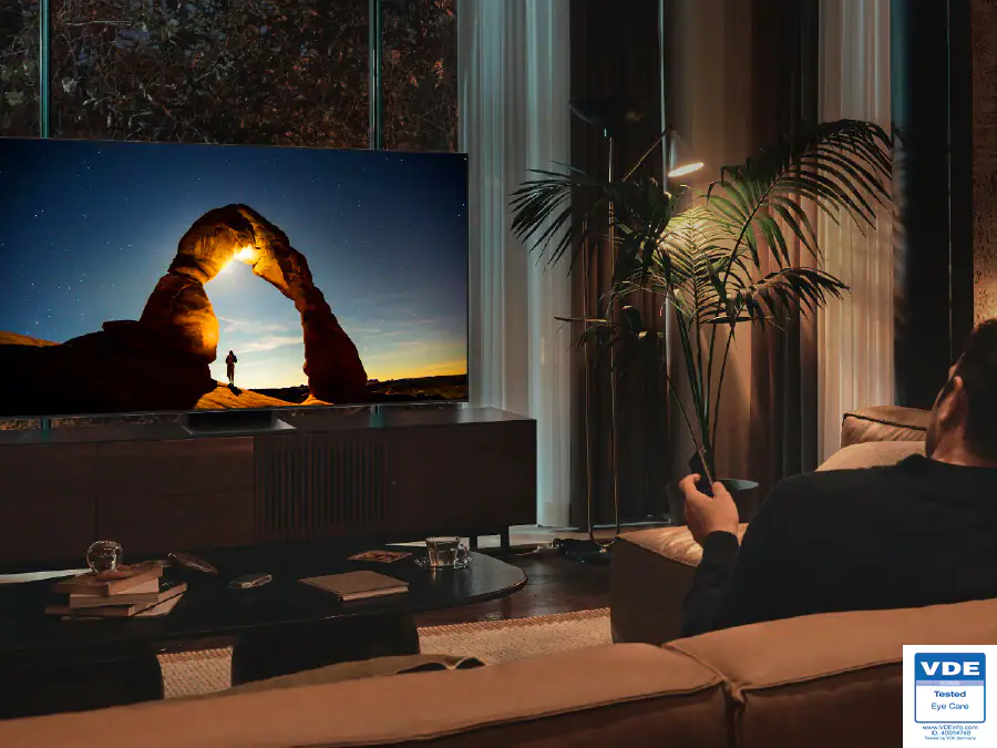 تلویزیون 75 اینچ کیولد 2022 سامسونگ مدل Q70B سری Q70 فورکی و هوشمند