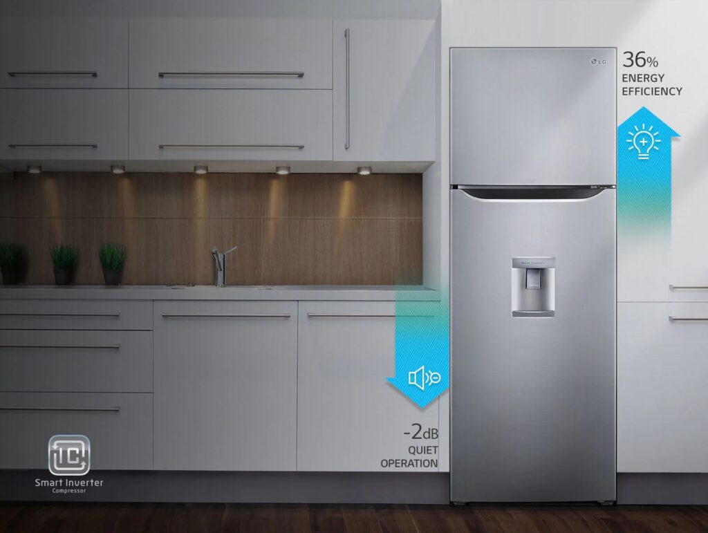 قیمت LG refrigerator freezer GN-C752HQCL