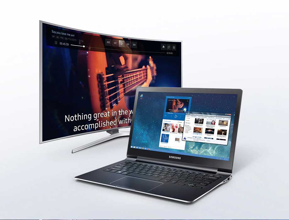 اتصال لپ تاپ به تلویزیون سامسونگ