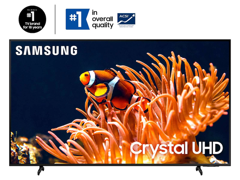 خرید تلویزیون Crystal UHD سامسونگ مدل DU8000 سایز 55 اینچ